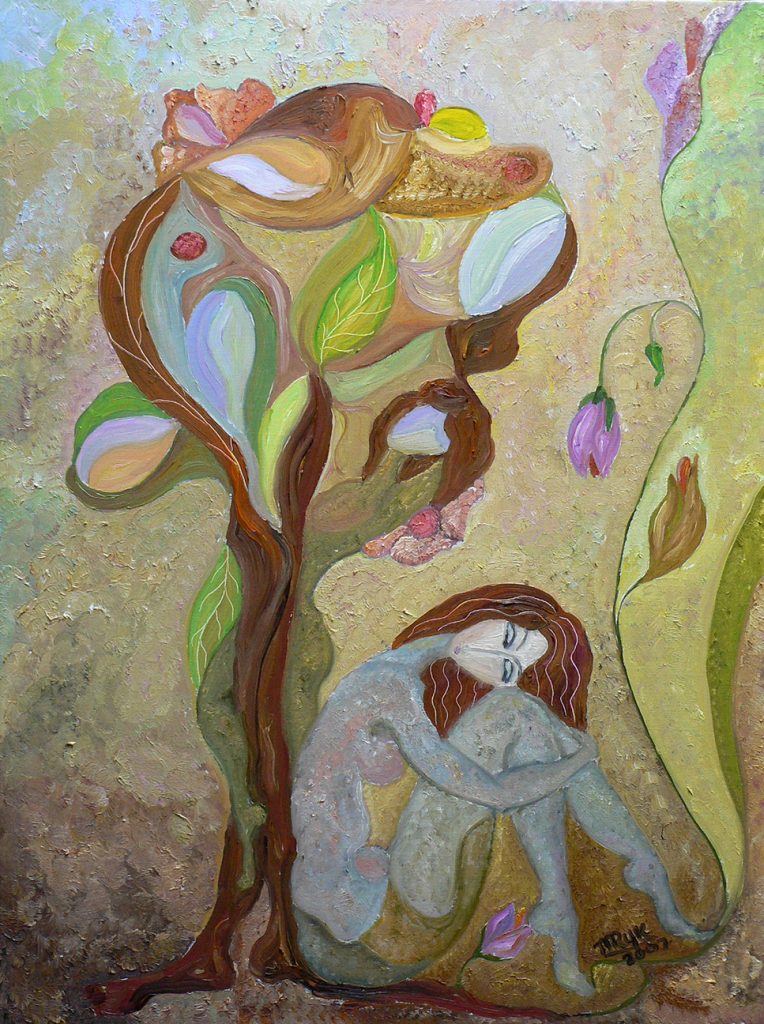 Peaceful Dreams II. Oil on Canvas. 16"x20"